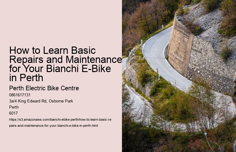 How to Learn Basic Repairs and Maintenance for Your Bianchi E-Bike in Perth