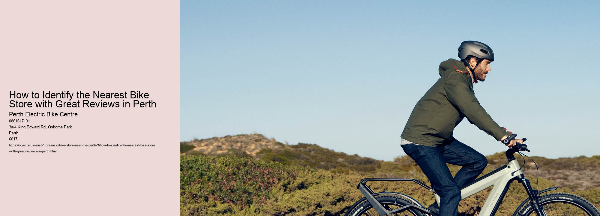 How to Identify the Nearest Bike Store with Great Reviews in Perth