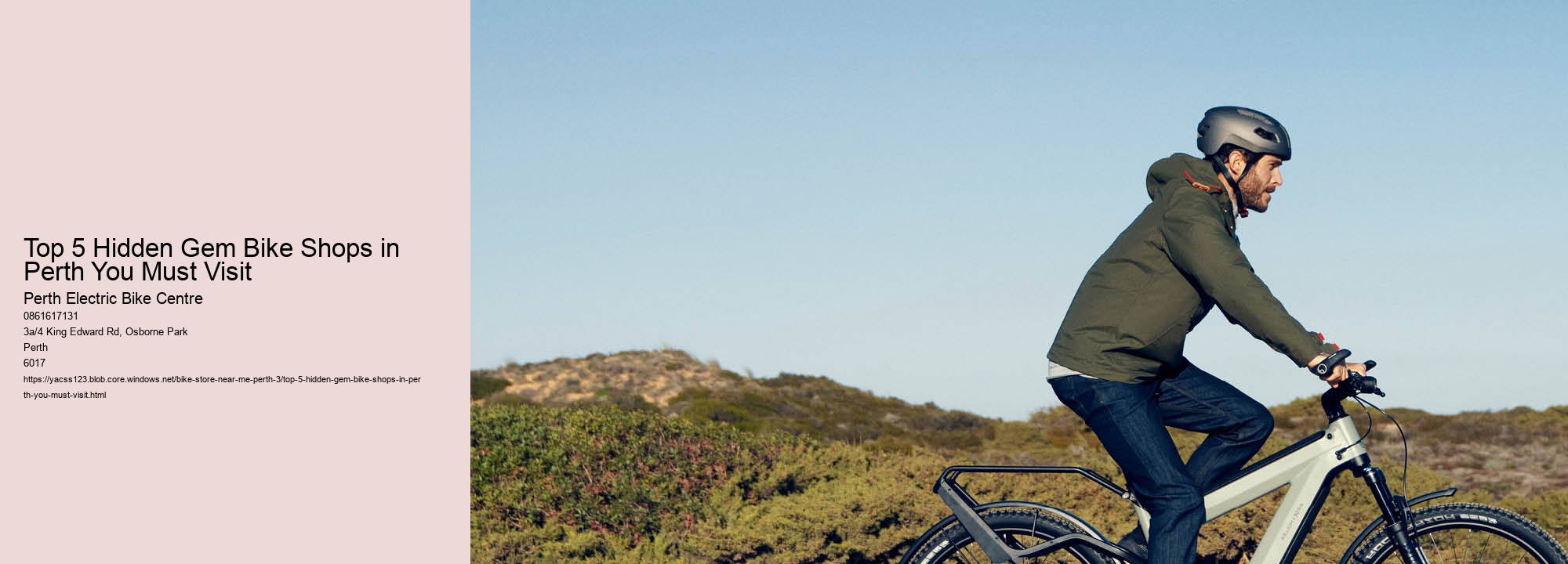 Top 5 Hidden Gem Bike Shops in Perth You Must Visit