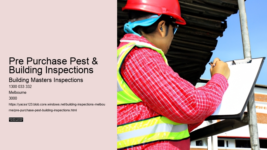 Pre Purchase Pest & Building Inspections