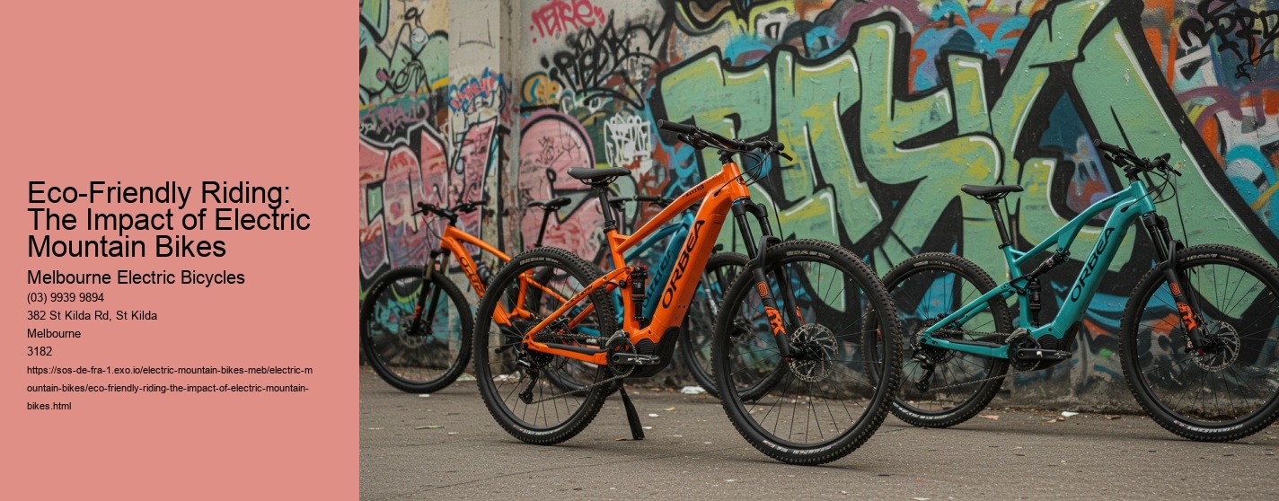 Eco-Friendly Riding: The Impact of Electric Mountain Bikes