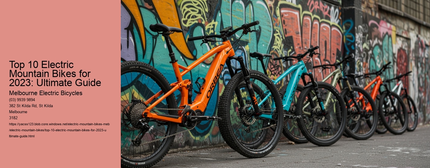 Top 10 Electric Mountain Bikes for 2023: Ultimate Guide