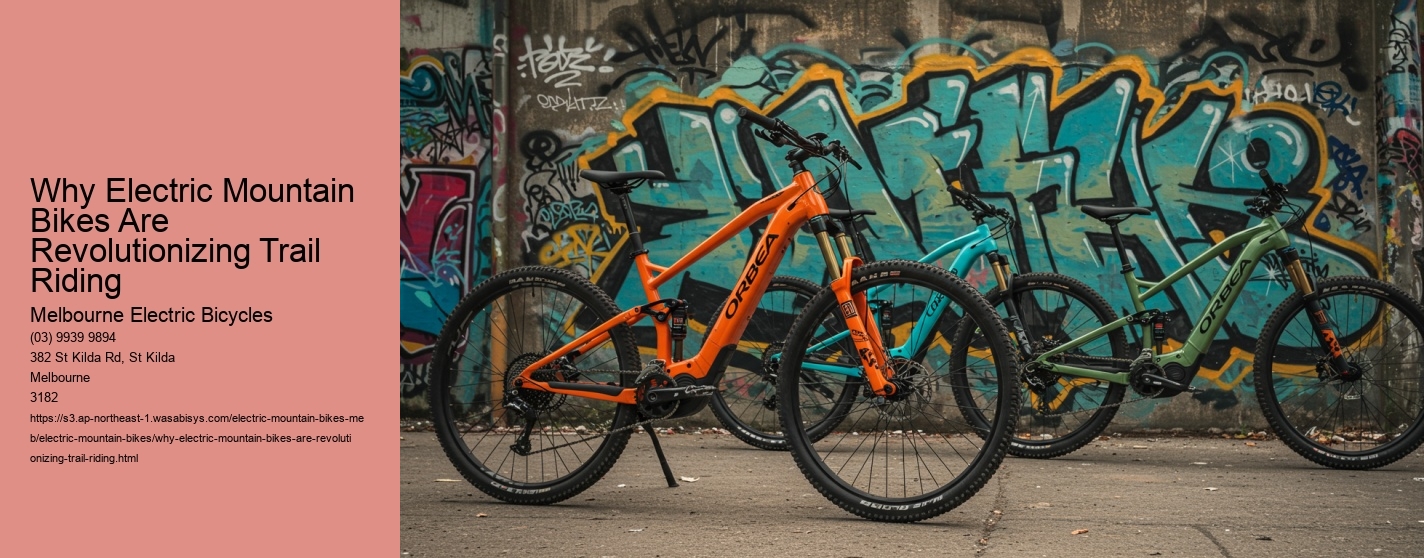 Why Electric Mountain Bikes Are Revolutionizing Trail Riding