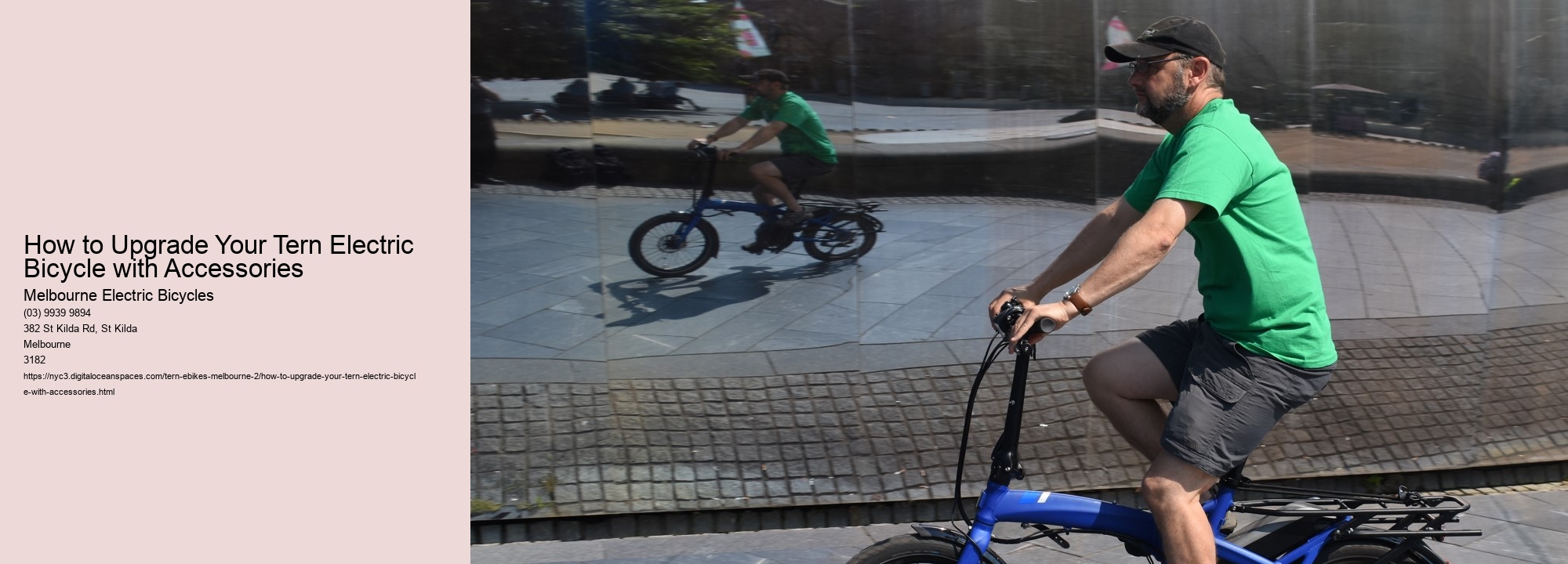 How to Upgrade Your Tern Electric Bicycle with Accessories  