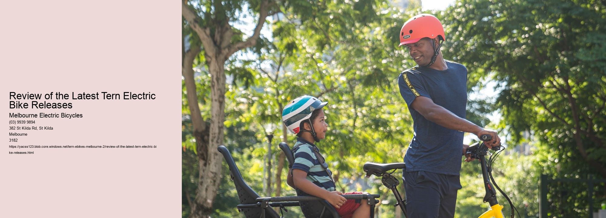 Review of the Latest Tern Electric Bike Releases 